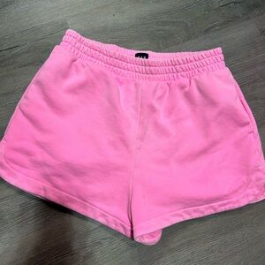 GAP Women's Athletic Shorts in Pink